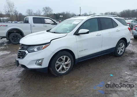 2020 Chevrolet Equinox Fwd Lt 2.0L Turbo z USA, uszkodzony, nr VIN 3GNAXLEX1LS690496